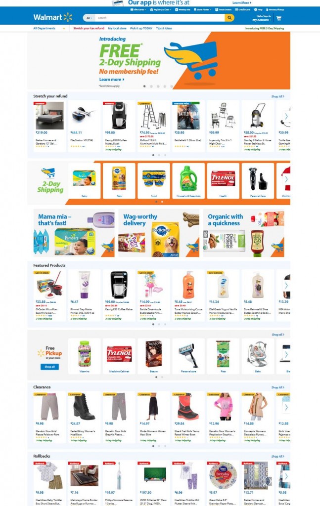 Criteriile de evaluare GPeC - audit de site - Homepage - Ierarhia vizuala